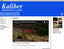 Tablet Screenshot of kaliber.cc
